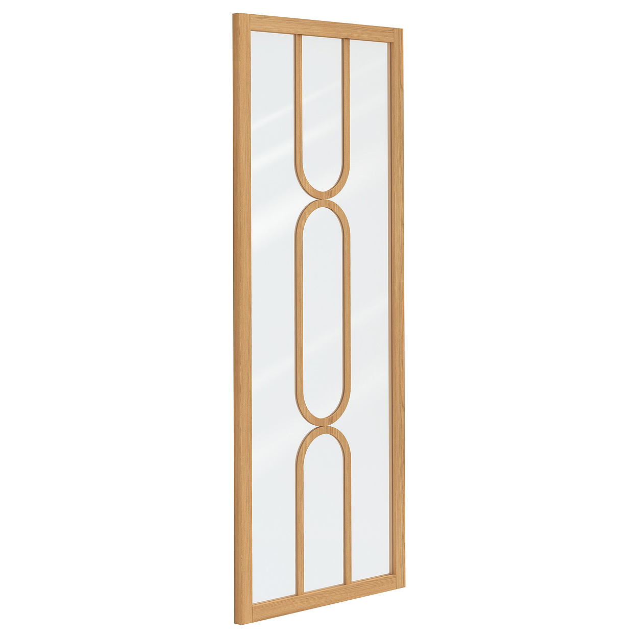 Binnendeur Skantrae SSL 14822 Blank Glas Natural Oak